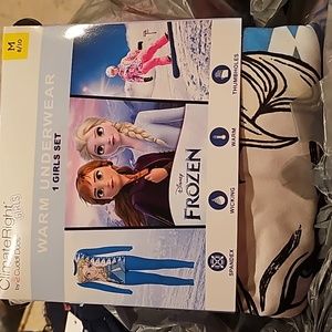 Climate Right Disney's  Frozen Girls Warm Underwear Set
